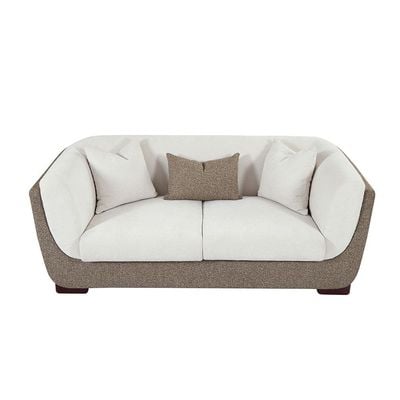 Darfield 2-Seater Fabric Sofa - Beige - With 2-Years Warranty